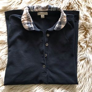 Burberry blouse, size XL Black. Great condition!